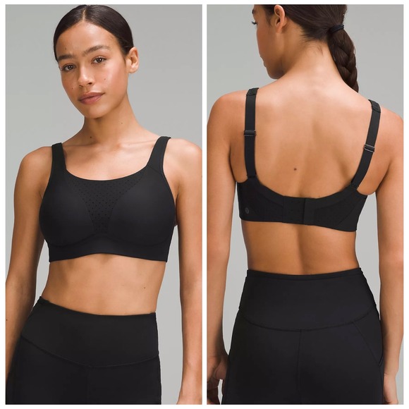 Lululemon Other - Lululemon Run Times Bra Black High Support Running Sports‎ Bra 40G NEW